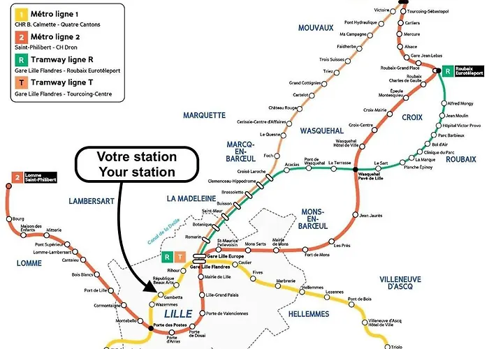 Apartment Sebastopol Lille